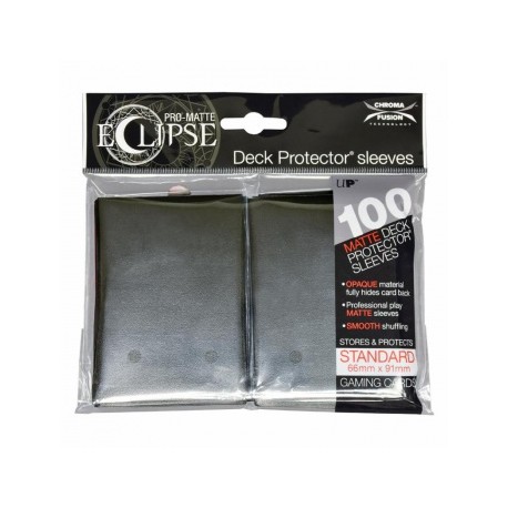 (image for) Pro Matte Eclipse Black Standard Sleeves 100